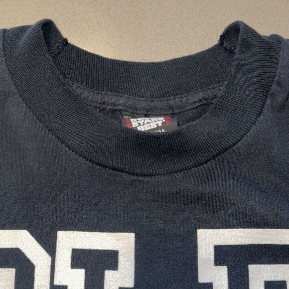 Screen Stars Best Mens Size XL OLD SOMETHING 90s Single Stitch T Shirt - Picture 3 of 7